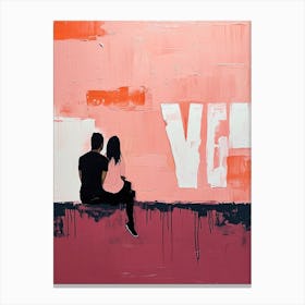 Love, Valentine's Day 1 Canvas Print