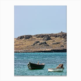 Cape Verde Fishing Boats 03 (2012) Canvas Print