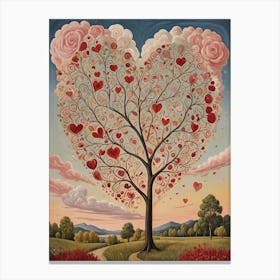 Heart Tree no1 Canvas Print