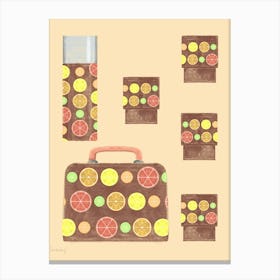 DDR Picnic set Canvas Print