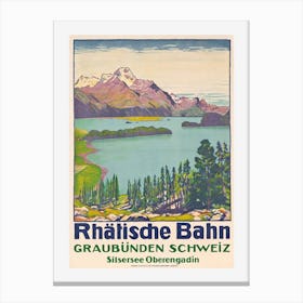 Rhaetian Railway Canvas Print