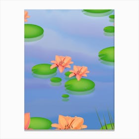 Water Lilies Canvas Print