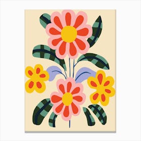 Flower Bouquet Canvas Print