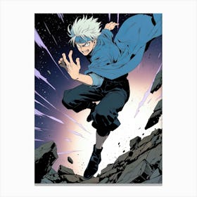 Satoru Gojo Jujutsu Kaisen Anime Manga 5 Canvas Print