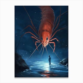 Giant Shrimp Canvas Print