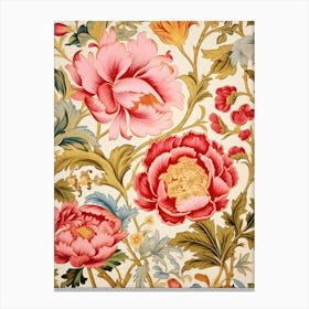 Floral Wallpaper 64 Canvas Print