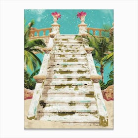 Stairway To Paradise 3 Canvas Print