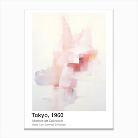 World Tour Exhibition, Abstract Art, Tokyo, 1960 9 Canvas Print