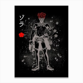 Zora Ideale Black Clover Canvas Print