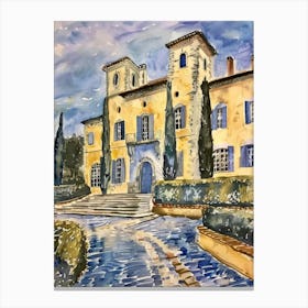 House In The Country Canvas Print