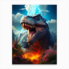 Tyrannosaurus T-Rex Canvas Print