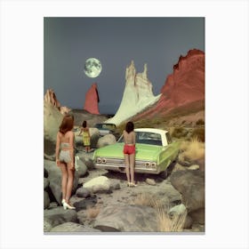 Vintage Vacations. Summer in Utah (II) Canvas Print