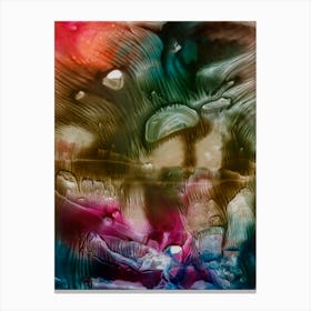 Space Mushroom Canvas Print