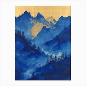 Chinese Mountains 39 Canvas Print