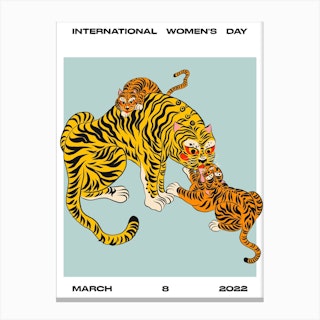 International Women's Day March 2022 Canvas Print