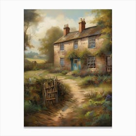 Country Cottage..6 Canvas Print