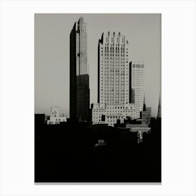 New York from the Shelton Art Print Canvas Print