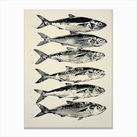 Sardines 1 Canvas Print