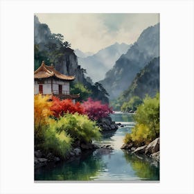 Chinese Painting 23 Canvas Print