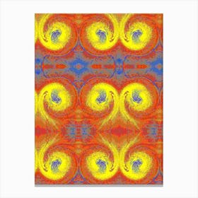 Abstract Swirls 1 Canvas Print