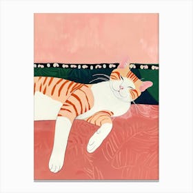 Cat Nap Canvas Print