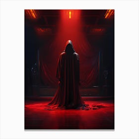 Horror Robe Figure v2 Canvas Print