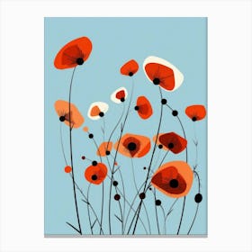 Poppies 82 Canvas Print