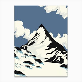 Switzerland Mountain Canvas Print