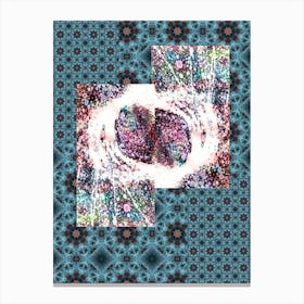 Abstraction Mixed Style Canvas Print