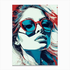 Red Shades Canvas Print