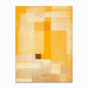 Intense Yellow Canvas Print