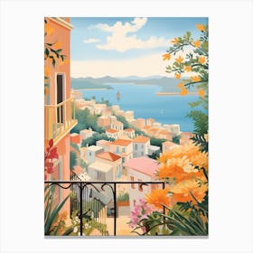 Haifa Israel 2 Illustration Canvas Print