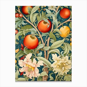 William Morris Fruit Tree Canvas Print