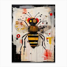 Bee Bot Dreams Canvas Print