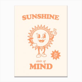Sunshine State of Mind Art Print Canvas Print