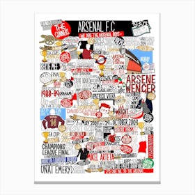 Arsenal 3 Canvas Print