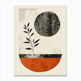 Modern Simple Minimal Poster Artwork 66 Canvas Print