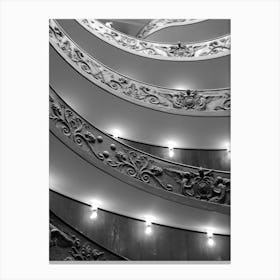 Vatican Stairway Up Canvas Print