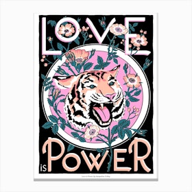 Love Is Power Canvas Print