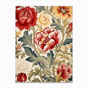 Floral Wallpaper 84 Canvas Print