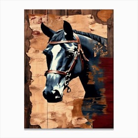 Horse Portrait Canvas Print