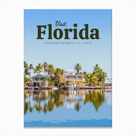 Visit Florida Canvas Print