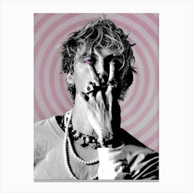 machine gun kelly 1 Canvas Print