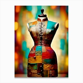 Mannequin Dress Canvas Print