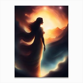 Sun light Canvas Print