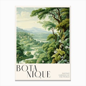 Botanique Fantasy Gardens Of The World 35 Canvas Print