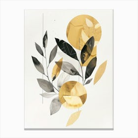 Gold Leaf 23 Canvas Print