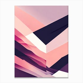 Abstract Abstract minimalistic vector art 10 Canvas Print