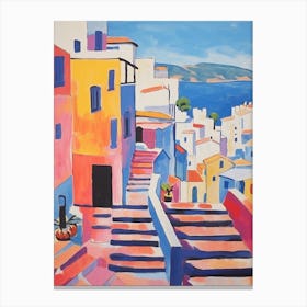 Split Croatia 5 Fauvist Painting Canvas Print