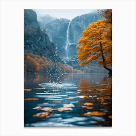 Autumn In Norway Canvas Print